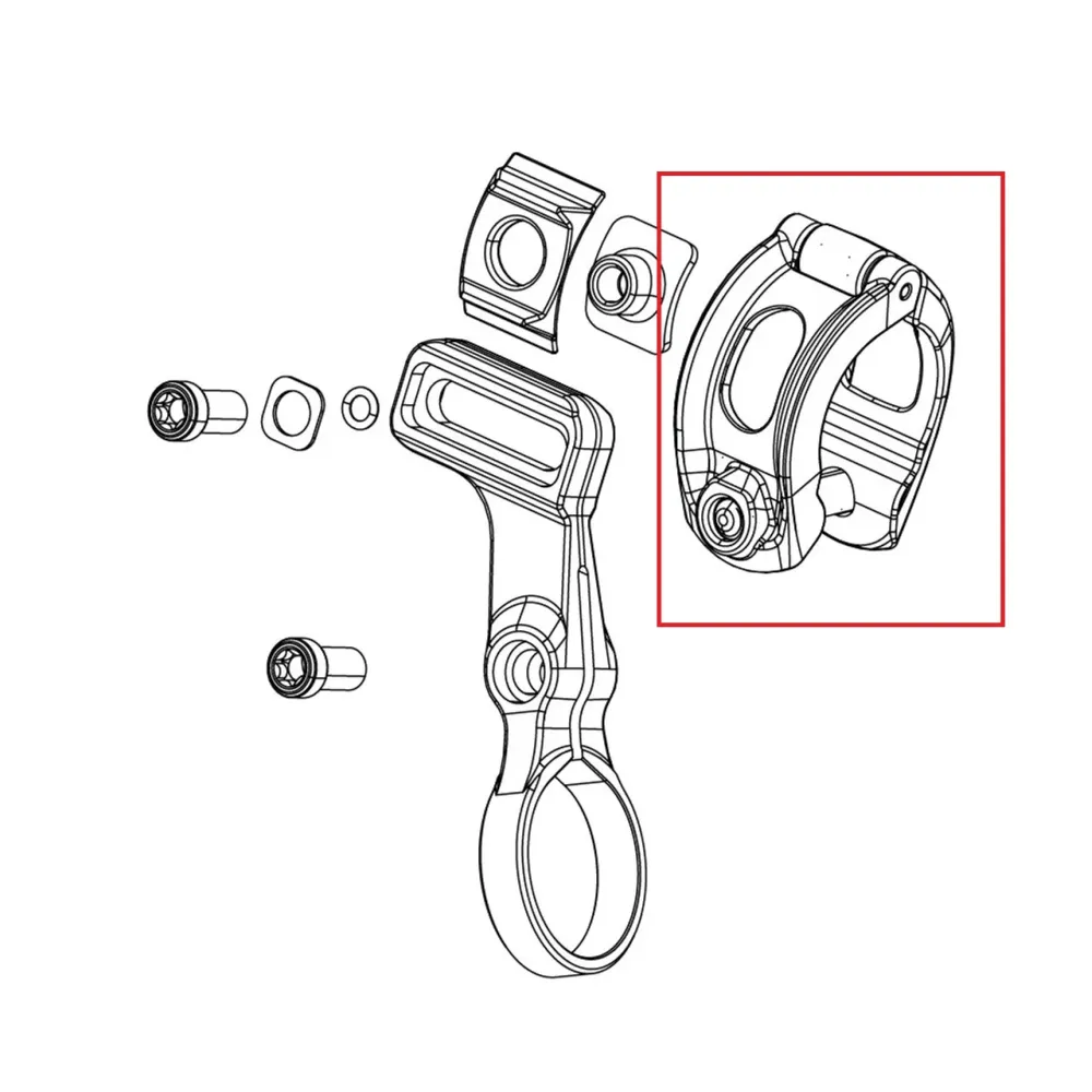 SRAM MMX Hanger Clamp dla AXS POD Control (x1)