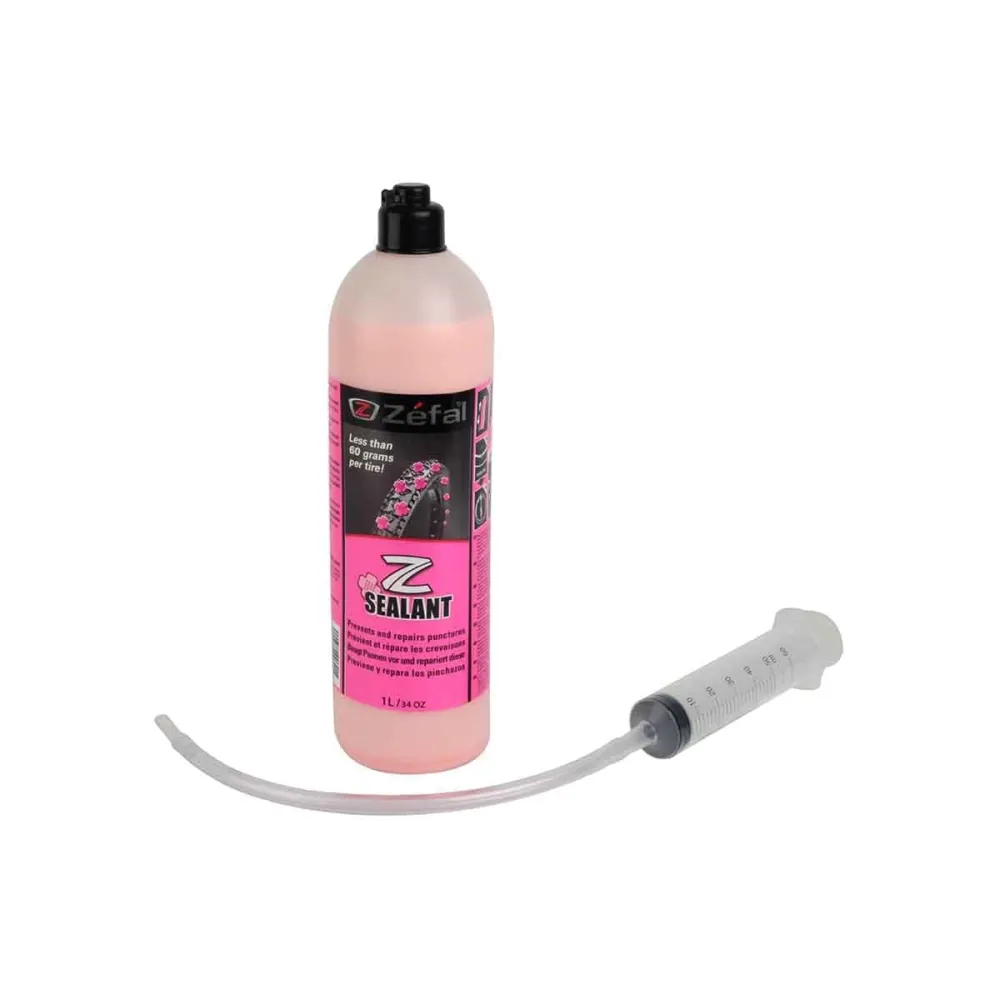 ZEFAL Z-SEALANT Płyn zapobiegający przekłuciom + strzykawka (1 L)