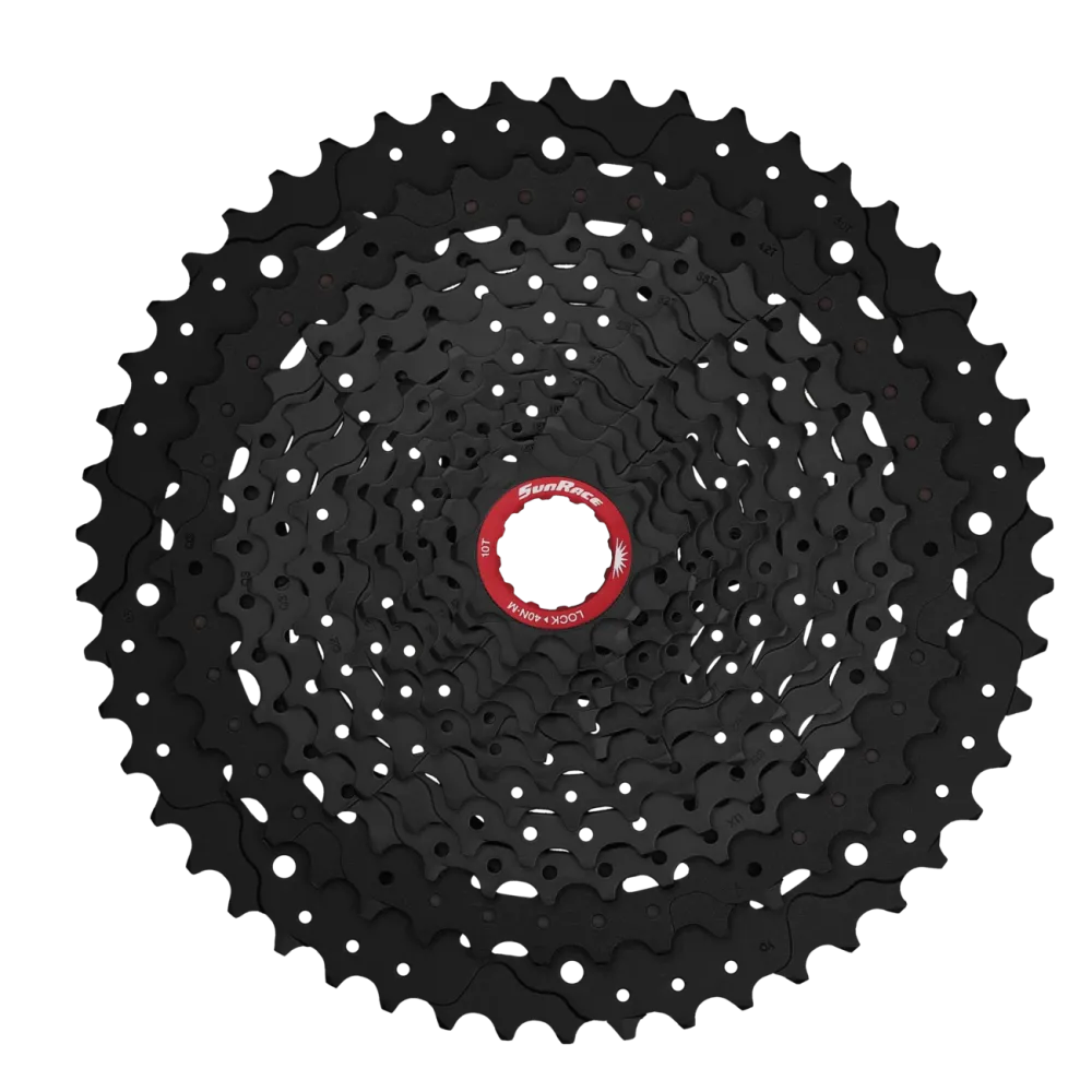 SUNRACE CSMZ91 Kaseta 12V kompatybilna z Sram XD Black