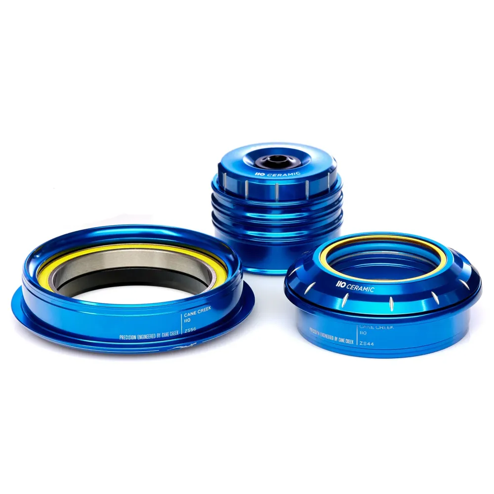 Półzintegrowany stożkowy ceramiczny zestaw słuchawkowy CANE CREEK 110 1"1/8-1.5" ZS44/ZS56 30th Anniversary Blue