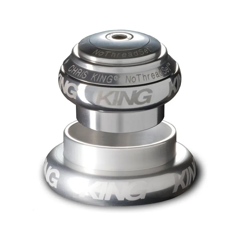 Zewnętrzny zestaw słuchawkowy CHRIS KING NOTHREADSET 1"1/8-1.5" EC34/EC44 Silver