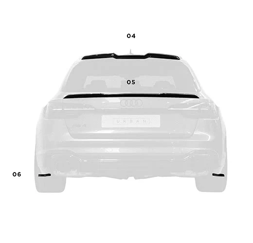 Kompletny zestaw karbonowy Urban Automotive do Audi RS4 B9.5